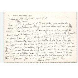 ESTAIRES: souvenir vue aérienne 10X15 - très bon état