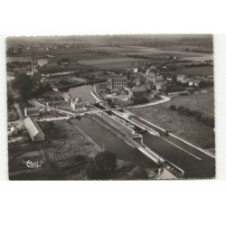 DEULEMONT: les ecluses, le moulin, vue aérienne 10X15 - très bon état