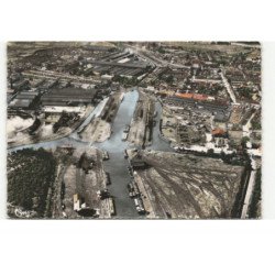 DENAIN: le rivage vue aérienne 10X15 - très bon état