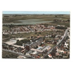 DENAIN: collège technique vue aérienne vue aérienne 10X15 - très bon état
