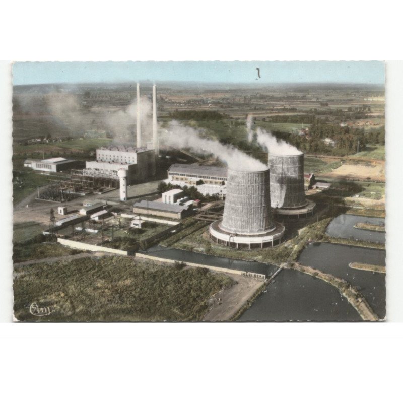 DECHY: la centrale, sin-le-noble vue aérienne 10X15 - très bon état
