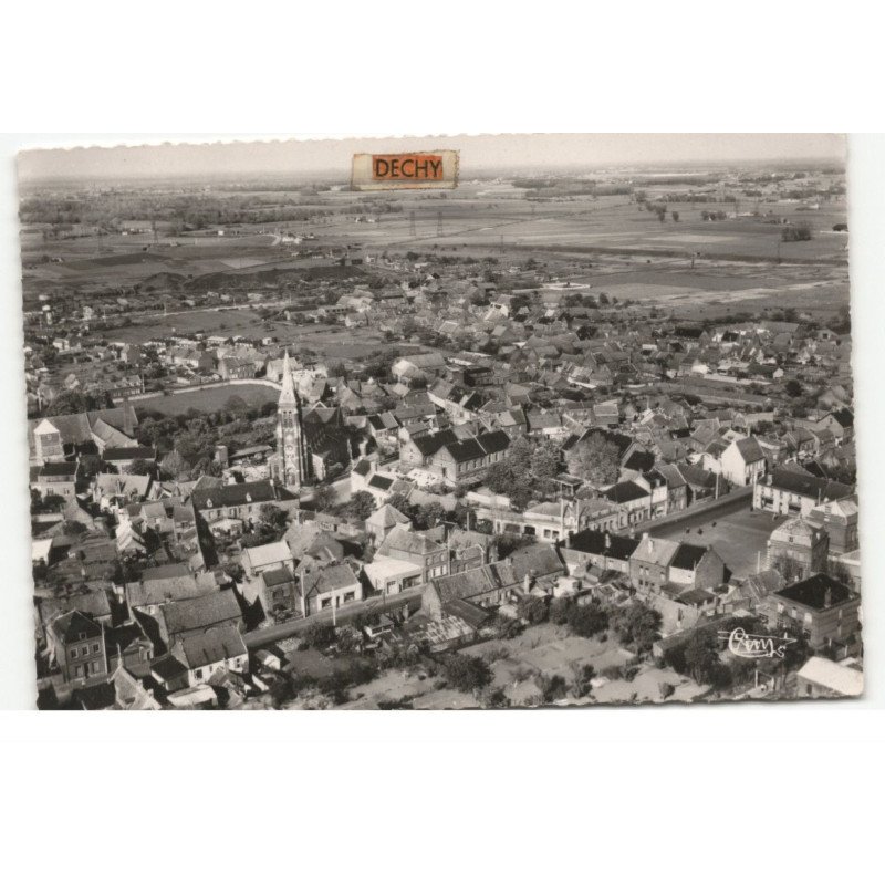 DECHY: vue aérienne 10X15 - très bon état