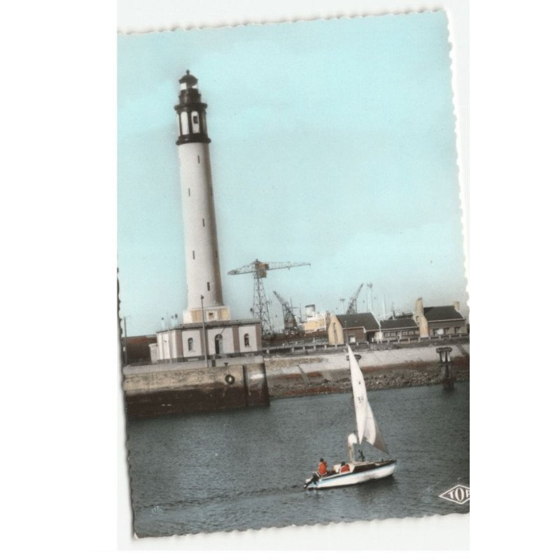 DUNKERQUE: le phare, vue aérienne 10X15 - très bon état