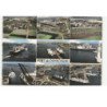DUNKERQUE: port vue aérienne 10X15 - très bon état