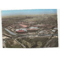 DENAIN: usinier vue aérienne 10X15 - très bon état