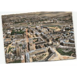 DUNKERQUE: le nouveau dunkerque autour de la place jean-bart vue aérienne 10X15 - très bon état