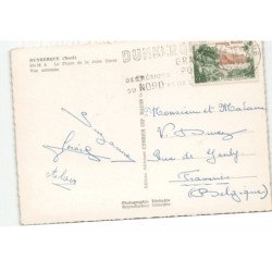 DUNKERQUE: le phare de la jetée ouest vue aérienne 10X15 - très bon état