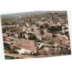 DUNKERQUE: boulevard sainte-barbe et nouveaux immeubles vue aérienne 10X15 - très bon état