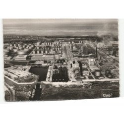 DUNKERQUE: raffineries des pétroles vue aérienne 10X15 - très bon état