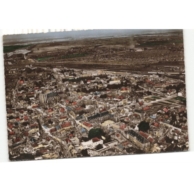 DOUAI: vue panoramique vue aérienne 10X15 - très bon état