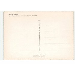 DOUAI: la collégiale saint-pierre vue aérienne 10X15 - très bon état