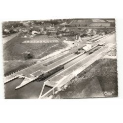 DON: l'ecluse, la plus grande d'europe, vue générale vue aérienne 10X15 - très bon état