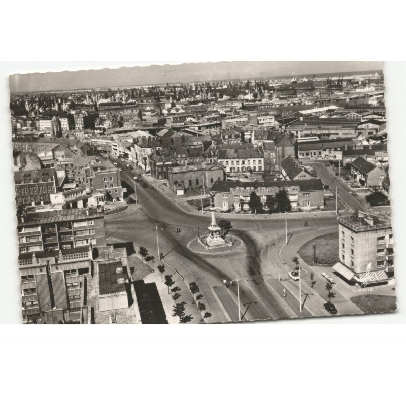 DUNKERQUE: vue aérienne 10X15 - très bon état