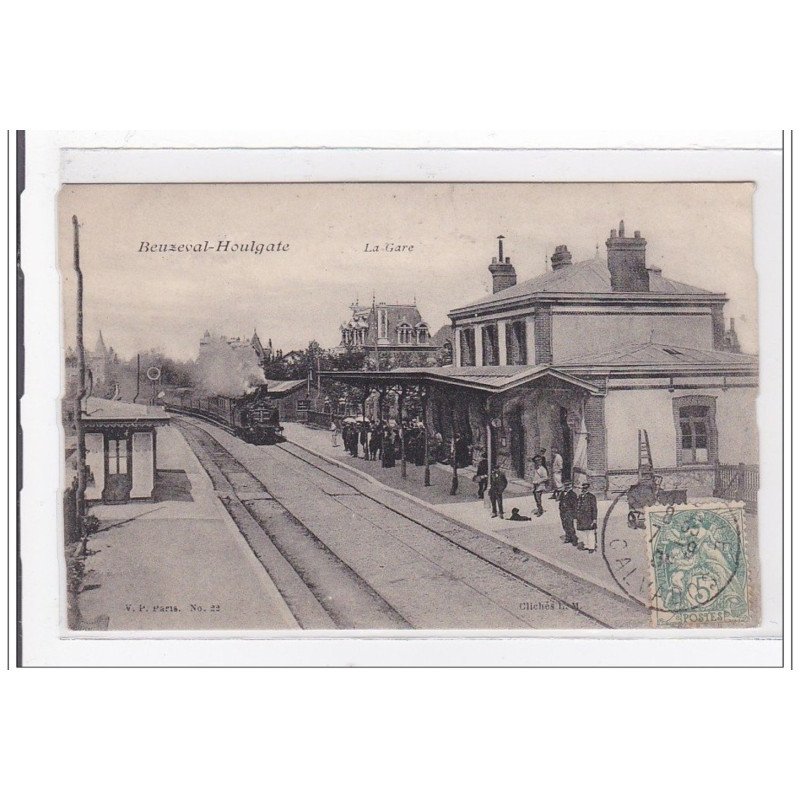 BEUZEVAL-HOULGATE : la gare - tres bon etat