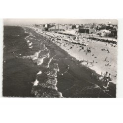 DUNKERQUE: la plage vue aérienne 10X15 - très bon état