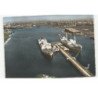 DUNKERQUE: le port vue aérienne 10X15 - très bon état