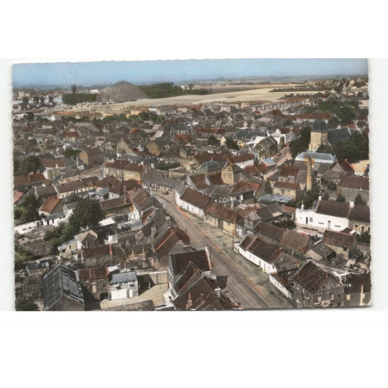 DOUCHY-les-MINES: vue générale vue aérienne 10X15 - très bon état