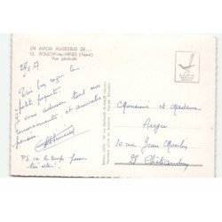 DOUCHY-les-MINES: vue générale vue aérienne 10X15 - très bon état