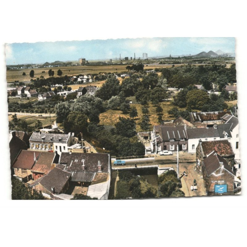 DOUCHY-les-MINES: vue aérienne 10X15 - très bon état
