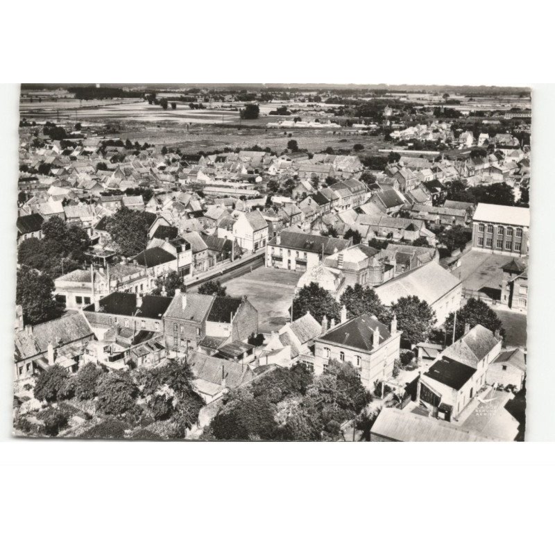 DECHY: vue panoramique vue aérienne 10X15 - très bon état