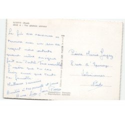 QUIEVY: vue générale vue aérienne 10X15 - très bon état