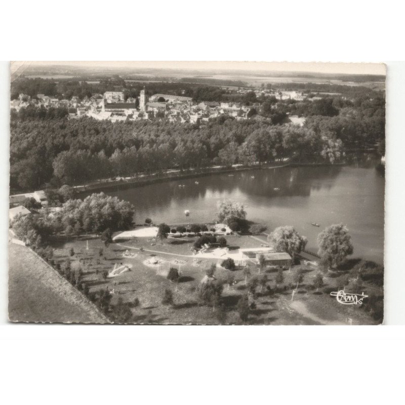 LE QUESNOY: la plage vue aérienne 10X15 - très bon état