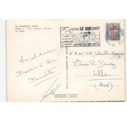 LE QUESNOY: la plage vue aérienne 10X15 - très bon état