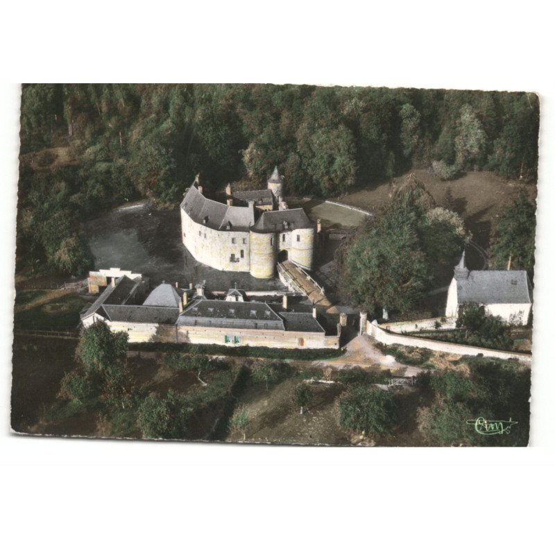 LE QUESNOY: lle château de potelle vue aérienne 10X15 - très bon état