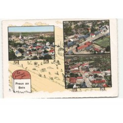 PREUX-du-BOIS: 3 vues vue aérienne 10X15 - état