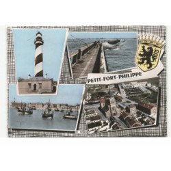 PETIT-FORT-PHILIPPE: 4 vues vue aérienne 10X15 - très bon état