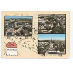 PERENCHIES: en passant par... vue aérienne 10X15 - très bon état