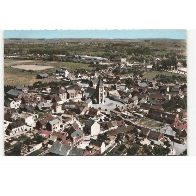 PROUVY: vue générale vue aérienne 10X15 - très bon état