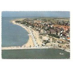 PETIT-FORT-PHILIPPE: la plage vue aérienne 10X15 - très bon état