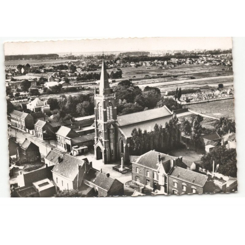 PROVIN: l'église vue aérienne 10X15 - très bon état
