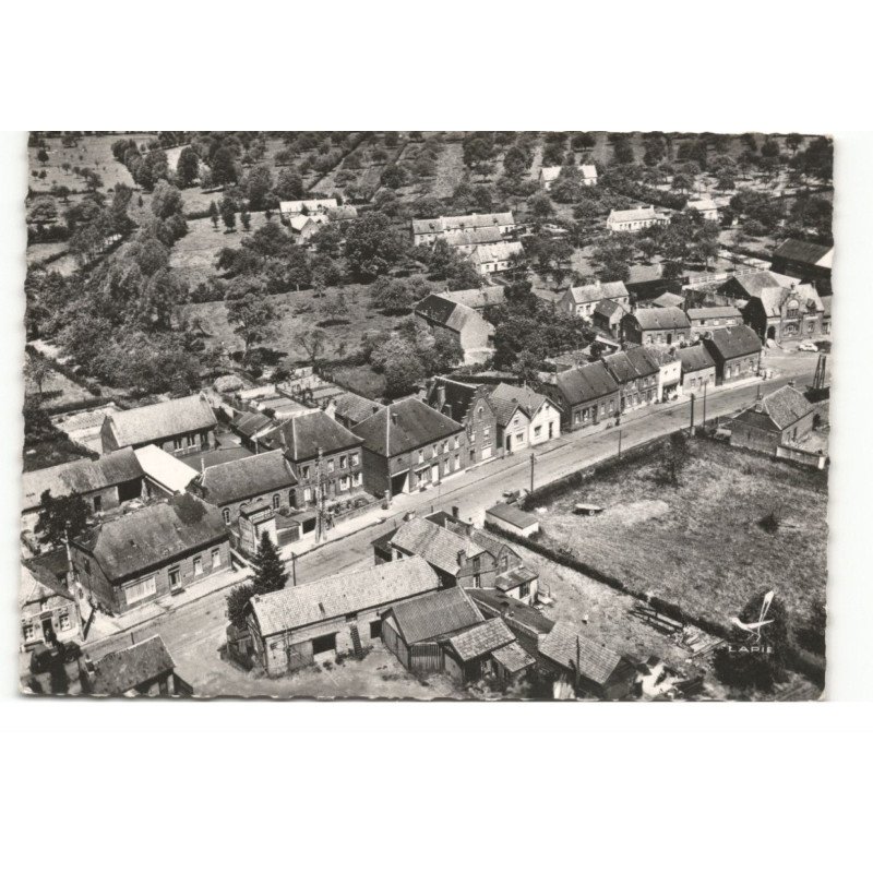 PREUX-au-BOIS: vue d'ensemble vue aérienne 10X15 - très bon état