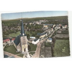 PREUX-au-BOIS: l'église et le monument vue aérienne 10X15 - très bon état