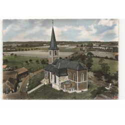 PONT-sur-SAMBRE: la route vers "chicago" vue aérienne 10X15 - très bon état