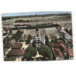PETITE FORET: l'église vue aérienne 10X15 - très bon état