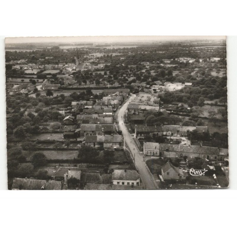 PREUX-au-BOIS: rue du bois vue aérienne 10X15 - très bon état