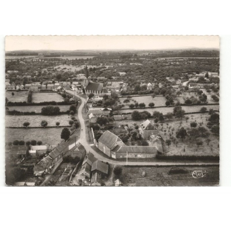 PREUX-aux-BOIS: vue générale vue aérienne 10X15 - très bon état