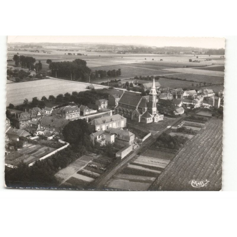 PREMESQUES: vue générale vue aérienne 10X15 - très bon état