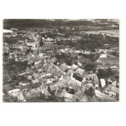 PECQUENCOURT: rue du beffroi vue aérienne 10X15 - très bon état