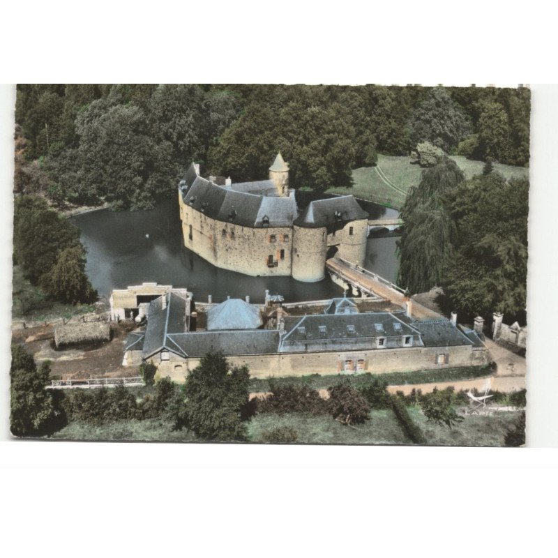 LE QUESNOY: château du sartel vue aérienne 10X15 - très bon état