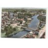 QUESNOY-sur-DEULE: le pont de la deule vue aérienne 10X15 - très bon état