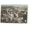 QUAROUBLE: l'église la mairie et la place vue aérienne 10X15 - très bon état