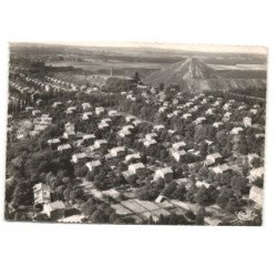 OSTRICOURT: fosse 6 vue aérienne 10X15 - très bon état