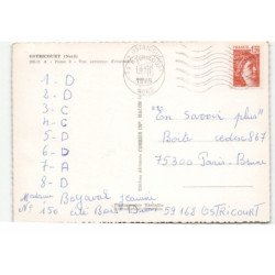 OSTRICOURT: fosse 6 vue aérienne 10X15 - très bon état