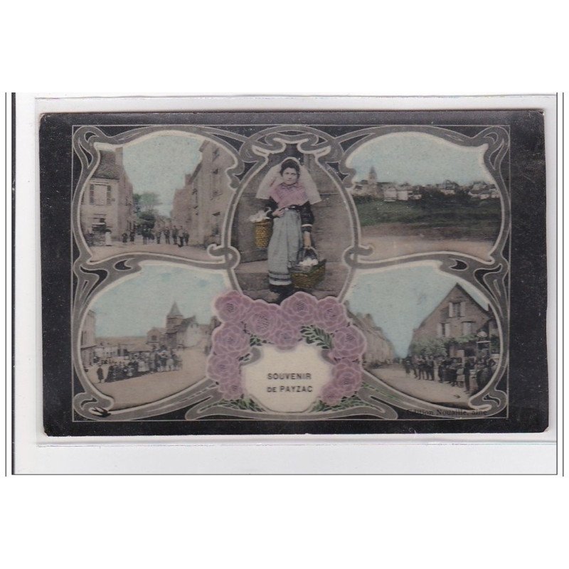 PAYZAC : souvenir de payzac - tres bon etat
