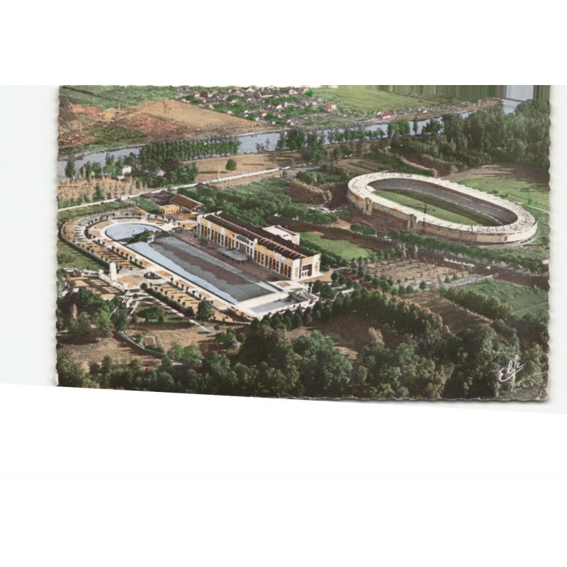 SPORTS: stade, toulouse, grande piscine municipale et stadium, vue aérienne - très bon état
