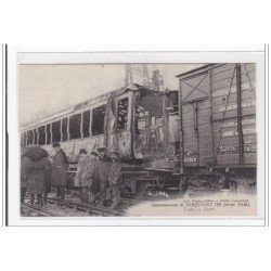 SERQUIGNY : temponnement, train du havre 29 fevrier 1916 - tres bon etat
